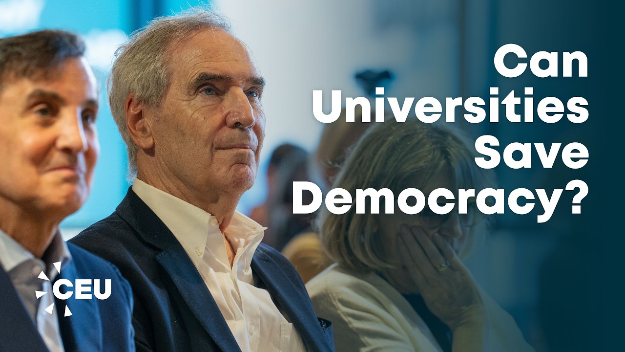 How Universities Sustain Democracy | Michael Ignatieff & Ron Daniels at CEU