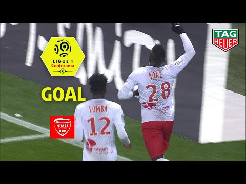Goal Moussa KONE (90' +2) / OGC Nice - Nîmes Olympique (1-3) (OGCN-NIMES) / 2019-20