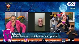 Redes sociales en niños y padres por el Dr. Ortiz | Capital Por Cual
