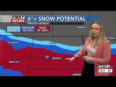 KFYR - First News at Noon - Weather 3/22/2024