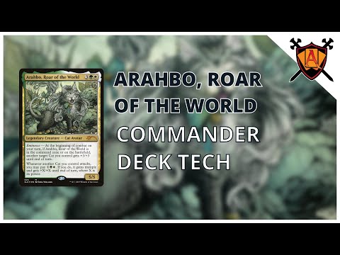 Arahbo, Roar of the World | Cat Tribal | EDH Deck Tech