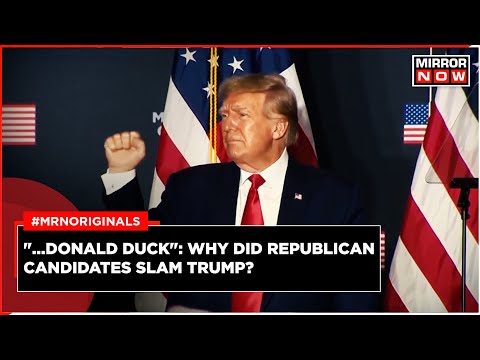 Republican Debate 2023 | US President Candidates Attack Donald Trump For His Absence | World News