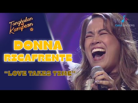 Donna Ricafrente pours her longingness into 'Love Takes Time'! | Tanghalan Ng Kampeon 3