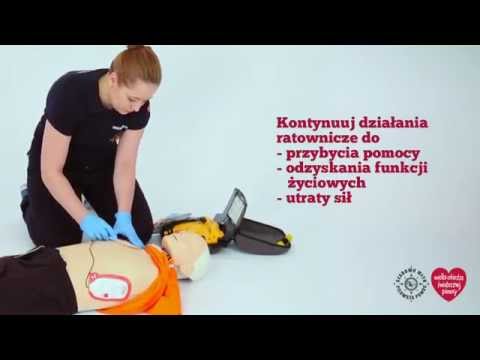 Pierwsza Pomoc - resuscytacja krążeniowo-oddechowa i użycie defibrylatora