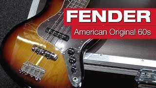Video thumbnail for Fender American Original 60s Jazz Bass by session