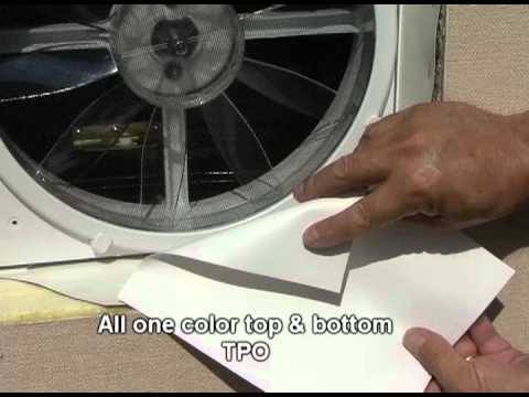 Determine whether your RV roof has an EPDM or TPO RV roof
