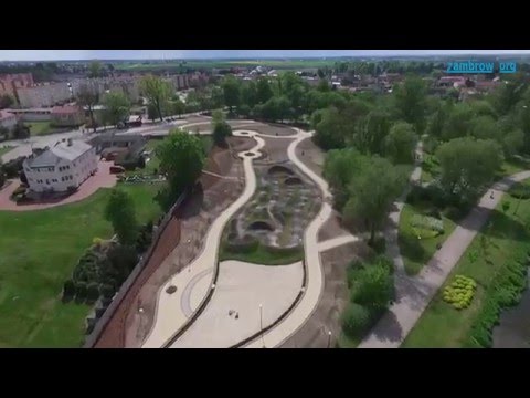 Przybywa zieleni w nowym parku - zambrow.org