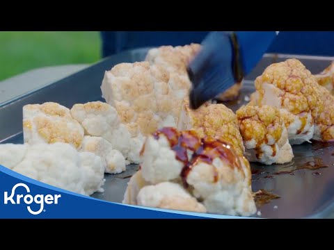 How to Make Grilled Cauliflower Wedges w/ Romesco Sauce | Kroger Recipes | Kroger