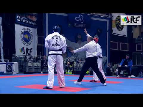 ITF WCH2017 IRELAND - Sparring Junior Male  -75kg