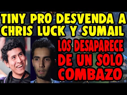 TINY PRO HUMILLA A CHRIS LUCK Y SUMAIL FULL ONE SHOT COMBO | DOTA 2