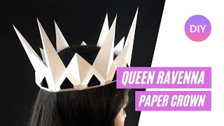 HOW TO MAKE A QUEEN RAVENNA PAPER CROWN