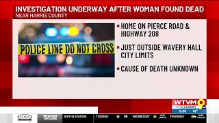 Investigation underway after woman found dead