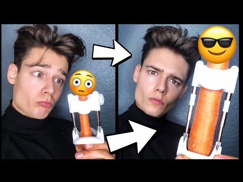 I Tried a PENIS EXTENDER for a Month! BEFORE vs AFTER... Penis Enlargement Self-Experiment