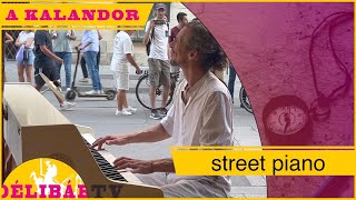 32. - the best street performance in Munich, Germany - piano - music - Délibáb Tv