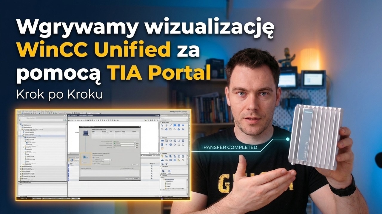 WinCC Unified PC Runtime - upload projektu do HARDWARE