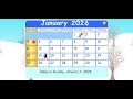 January 2026 Starfall Calendar First Video Of 2026