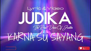 Download lagu Judika - Karna Su Sayang ( Lirik ) mp3