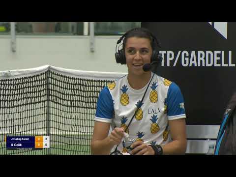 Jacqueline Cabaj Awad - Susanne Celik, Highlights TP/Gardell Open RQT