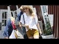 Taylor Swift Yellow Shorts Today Taylor Swift Yellow Shorts Today