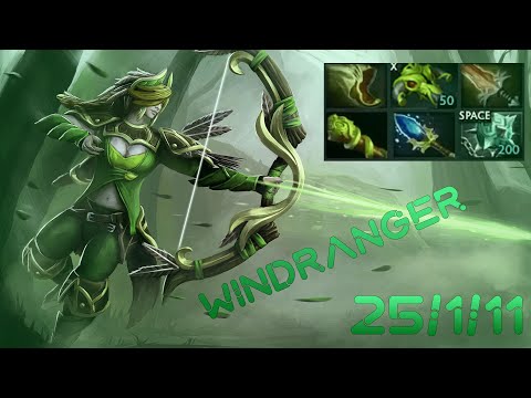Windranger мид разносит паблик