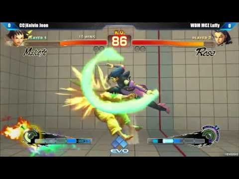[EVO 2013 SSFIV AE] CC Kelvin Jeon (Makoto) vs WDM MCZ Luffy (Rose)