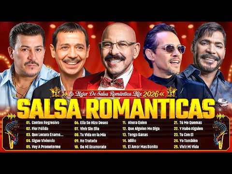 Marc Anthony, Eddie Santiago Y Maelo Ruiz Mix Salsa Romantica Para Bailar Salsa Romanticas