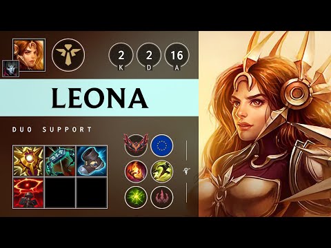 Leona Support vs Rell - EUW Grandmaster Patch 25.13