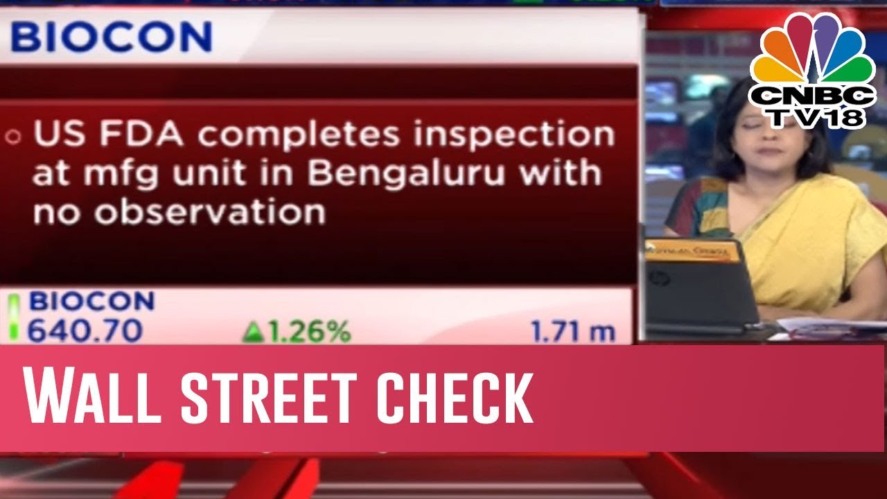 Biocon: US FDA Completes Inspection At Mfg Unit In Bengaluru With No Observation