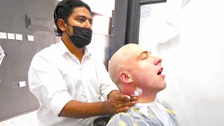 Pakistani HAIRCUT EXPERIENCE in MUSCAT!! Full Head Shave + Massage in Oman!