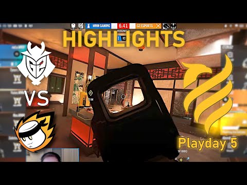 G2 vs MnM - HIGHLIGHTS - Playday 5 - EUL 2022 Stage 2 - R6 Esport