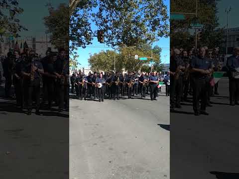 S. Philly String band! Columbus day Parade.