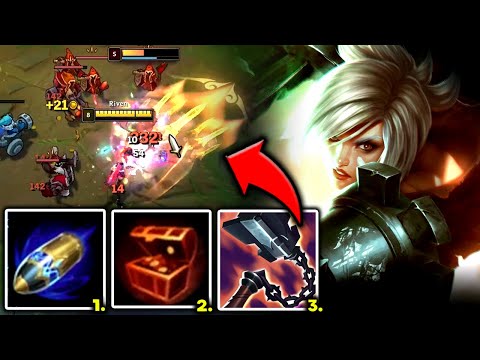 RIVEN TOP EVERY COMBO = FREE GOLD (CARRY WITH EASE) - S12 RIVEN GAMEPLAY! (Season 12 Riven Guide)