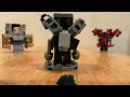 I REMADE Tv Titan In LEGO (FULL TUTORIAL) From Skibidi Toilet
