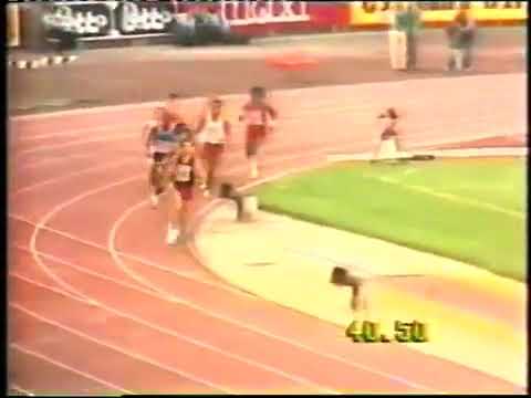 Ovett 800 Bruxelles 1983