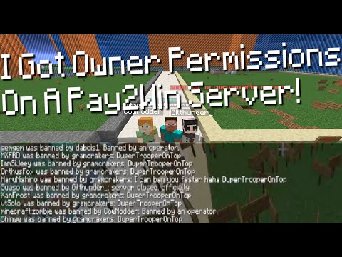 The Duper Trooper - I Got Admin Perms On A Pay-To-Win Minecraft Server! - Kingscraft