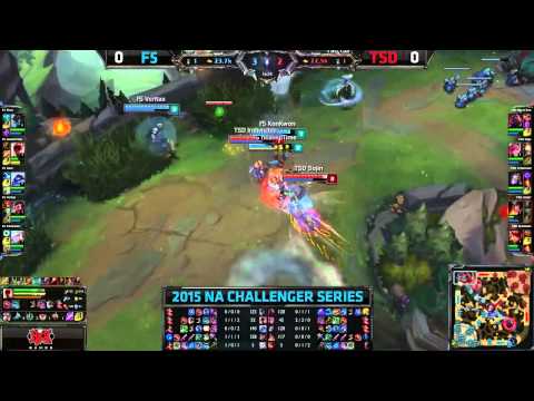 TSM Darkness  VS Final Five (F5) game 1 highlights - NACS Spring Week 3