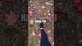 Took a walk with my friends. It’s getting chilly! Stay warm. #アメリカ生活