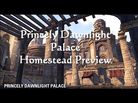ESO Fashion - Princely Dawnlight Palace Homestead Preview
