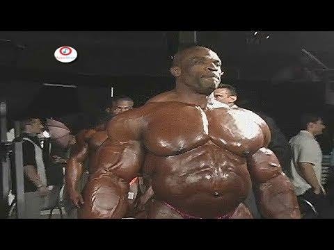Ronnie Coleman pumping up before Mr. Olympia - Biggest Bodybuilder Ever- RARE VIDEO