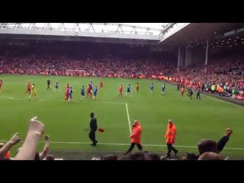 Chelsea Fans at Anfield (Liverpool Away) - Steven Gerrard, He's Done it Again