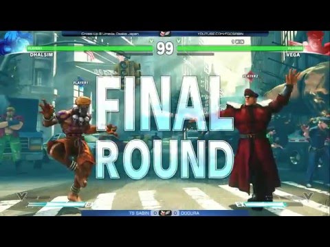 SF5 @ Cross Up - TS Sabin (Dhalsim) vs Dogura (Dictator)
