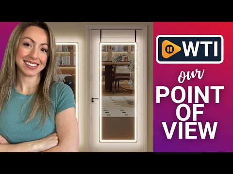 Full Length Mirror with LED Lights - WTI product video review