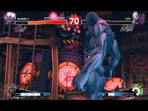 Ultra Street Fighter IV Boss Battle: Oni vs Seth