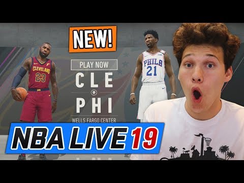 *NEW* FIRST EXCLUSIVE NBA LIVE 19 GAMEPLAY VS CASHNASTY!