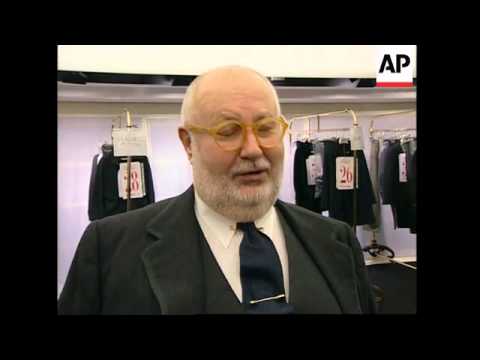 Fashion designer Gianfranco Ferre dies after cerebral haemorrhage, file