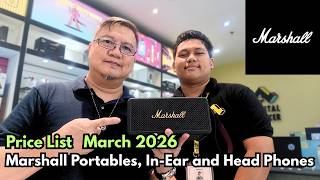Marshall Portable Speakers, In-Ear, Head Phones Price List March 2026