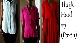 YouTube│Thrift Haul #3 (Part 1)