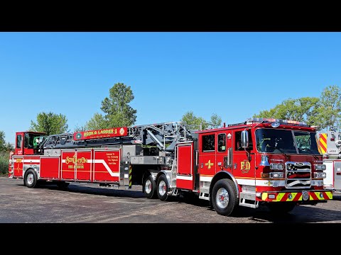 Arrow XT™ Ascendant® 107’ Heavy Duty Tractor Drawn Aerial – Staunton Fire and Rescue, VA