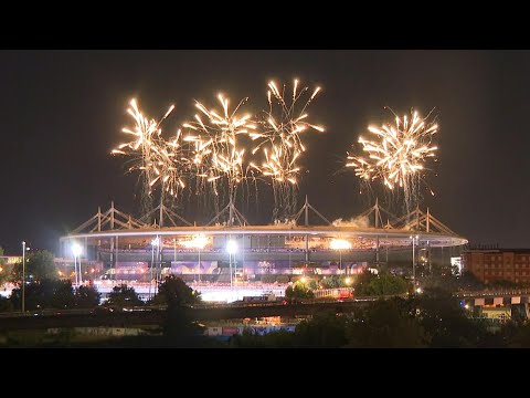 Fireworks over Stade de France during Paris Olympics closing ceremony | AFP