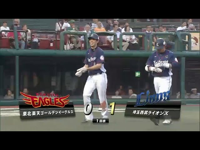 【1回表】連敗脱出なるか!? ライオンズ・中村が先制タイムリーヒット!! 2015/8/5 E-L